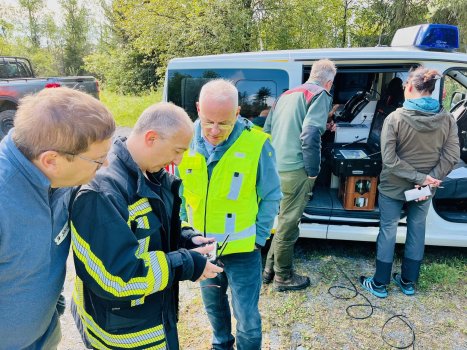 Drohnensuchtrupp im Einsatz